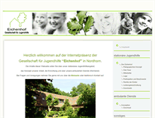 Tablet Screenshot of eichenhof-nordhorn.de